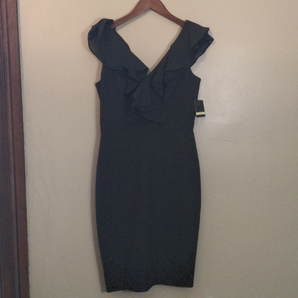 NWT Just Taylor gorgeous Little Black Dress